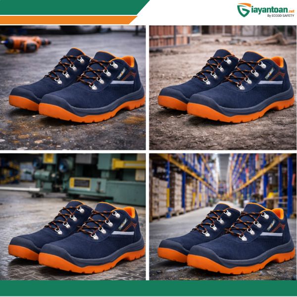 Ứng dụng giày bảo hộ Delta Plus RIMINI4 S1P SRC trong nhà xưởng và kho vận