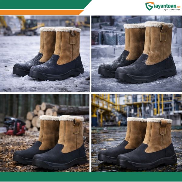 Ứng dụng giày bảo hộ Delta Plus TAKU S3 CI SRC trong xây dựng và nhà máy