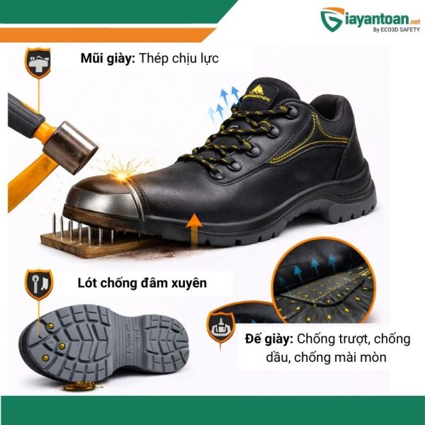 Tính năng giày bảo hộ SANTANA S3 SRC