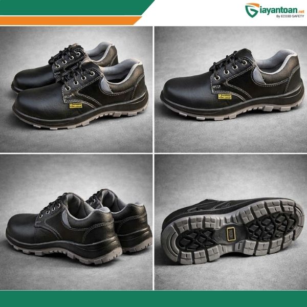 Chi tiết giày bảo hộ Kingsman Mason mũi thép đế chống trượt